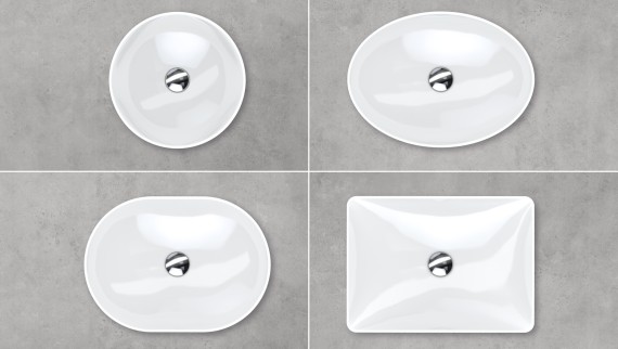 Geberit VariForm Waschtische Geberit VariForm Waschtische