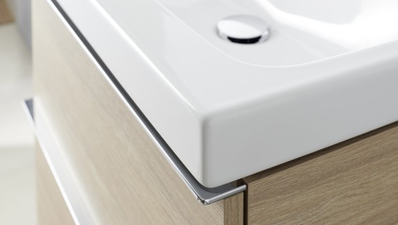 Lavabo pour meuble de la collection Geberit iCon