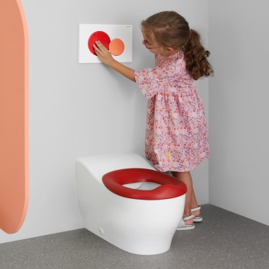 WC au sol Geberit Bambini pour les petits enfants jusqu’à 3 ans