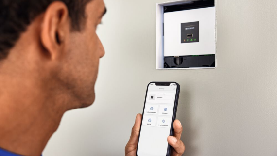 Mise en service de Geberit Connect avec l'application Geberit Control