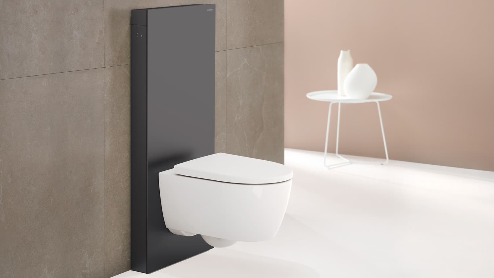 Badezimmer mit Geberit Monolith Badezimmer mit Geberit Monolith
