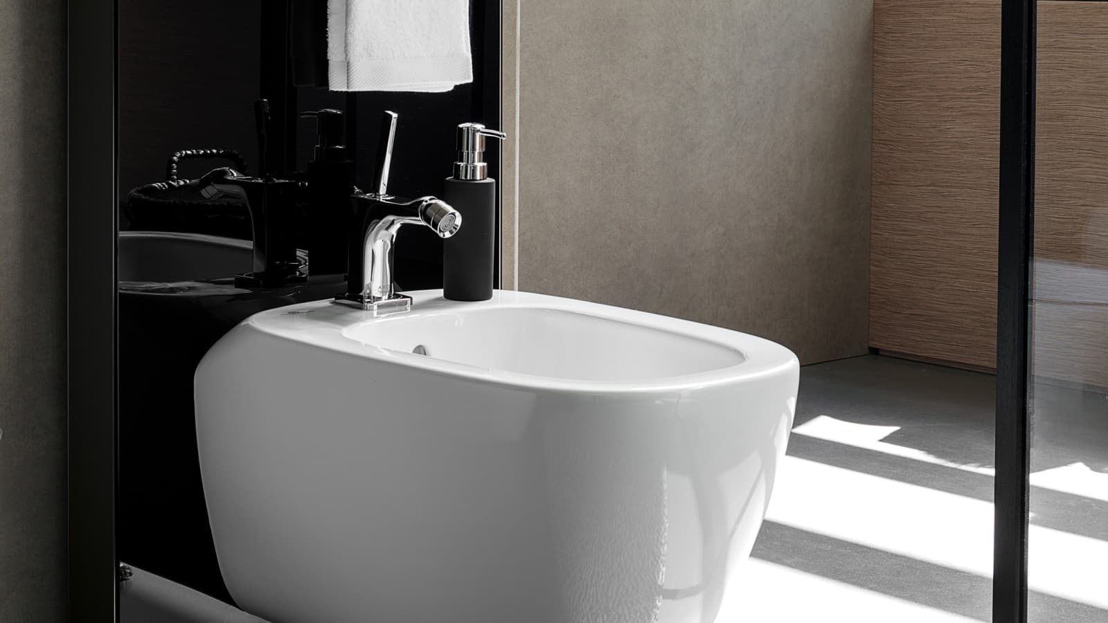 Geberit Monolith für Bidet (© Geberit) Geberit Monolith für Bidet (© Geberit)