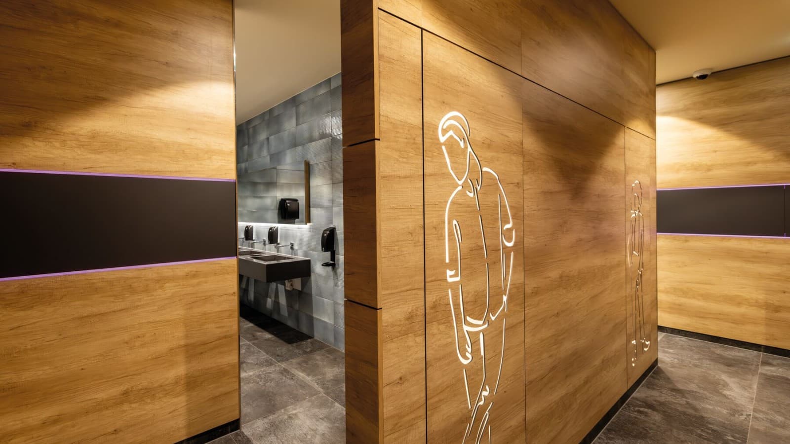 Entrée des toilettes pour hommes Entrée des toilettes pour hommes