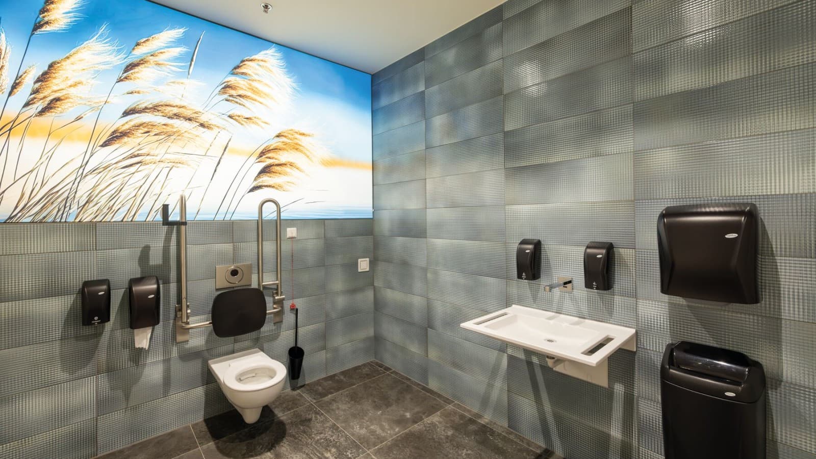 Salle de bains adaptée aux personnes à mobilité réduite Salle de bains adaptée aux personnes à mobilité réduite