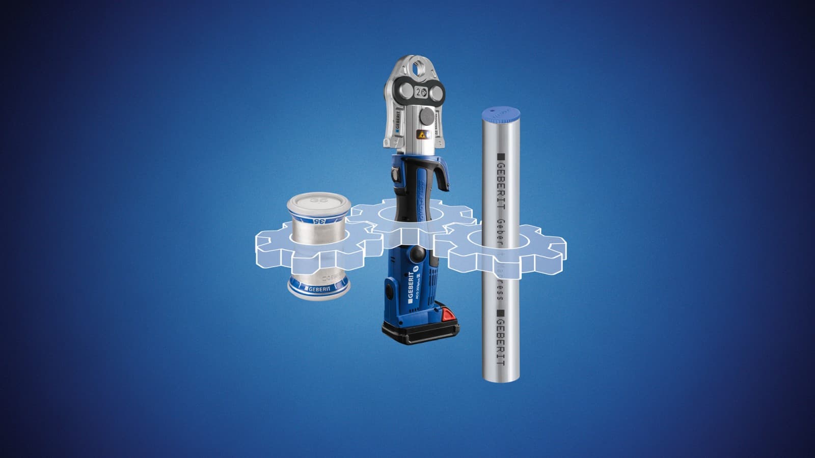 Sichere Verpressung im System mit Pressfitting, Systemrohr und Presswerkzeug Sichere Verpressung im System mit Pressfitting, Systemrohr und Presswerkzeug