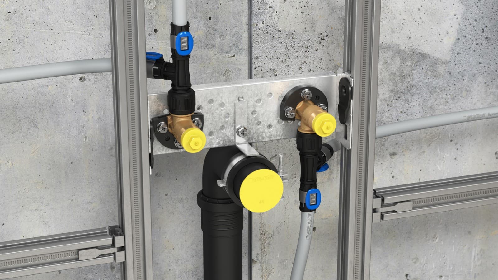 Geberit MasterFix T-Stücken Geberit MasterFix T-Stücken