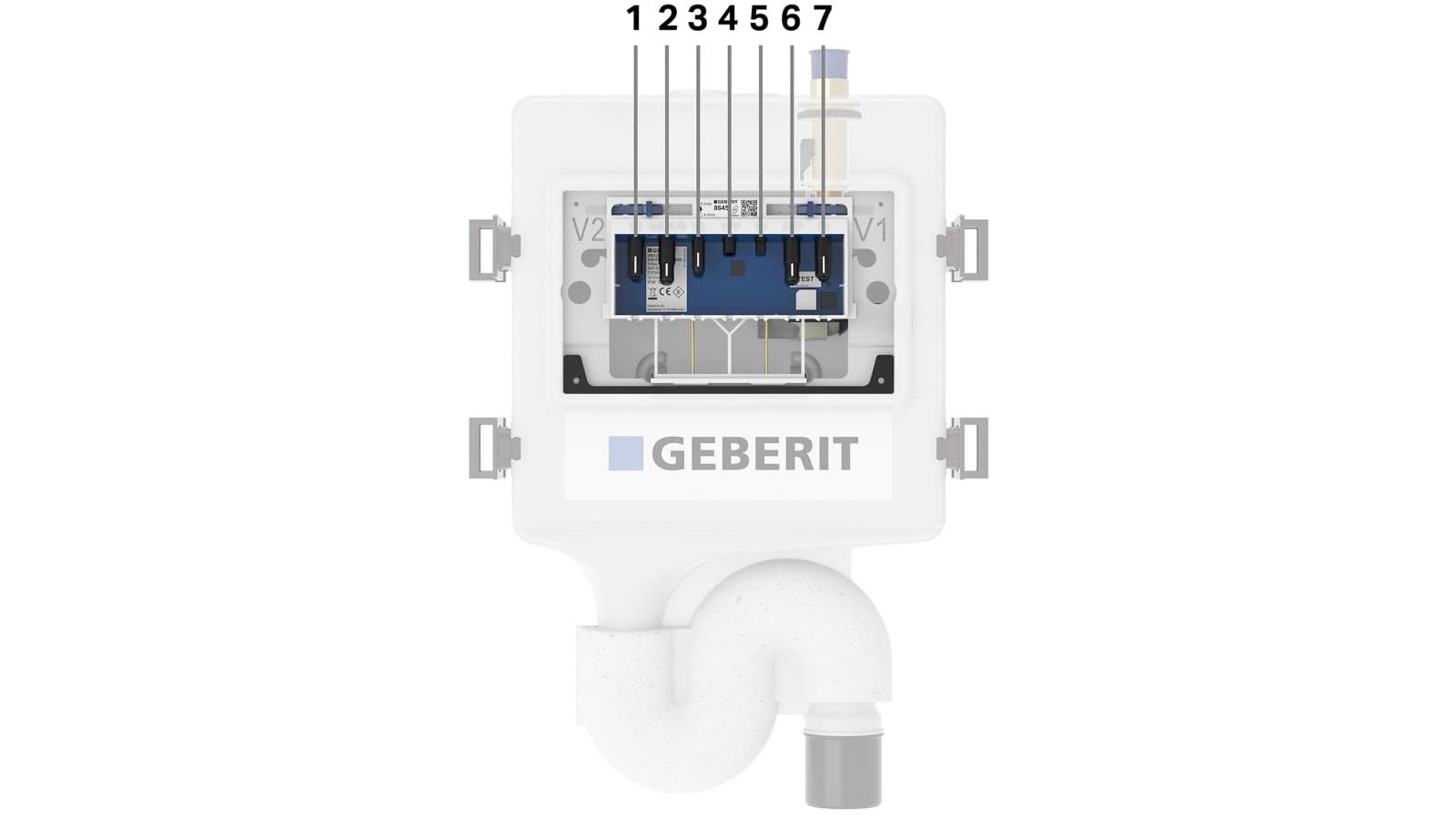 Geberit HS50 Hygienespülung (© Geberit) Geberit HS50 Hygienespülung (© Geberit)